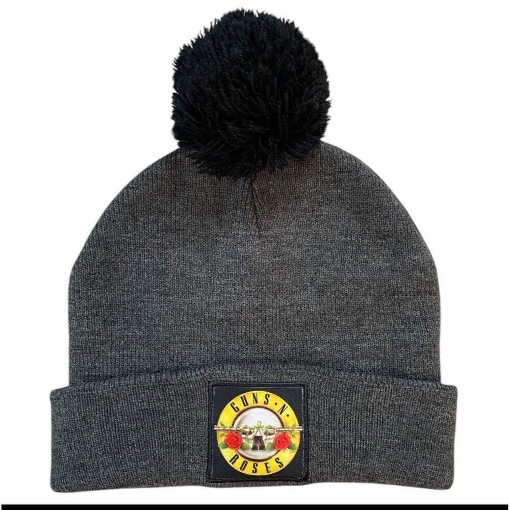 Guns N’ Roses Birkshire Knit Pom Pom Beanie Hat